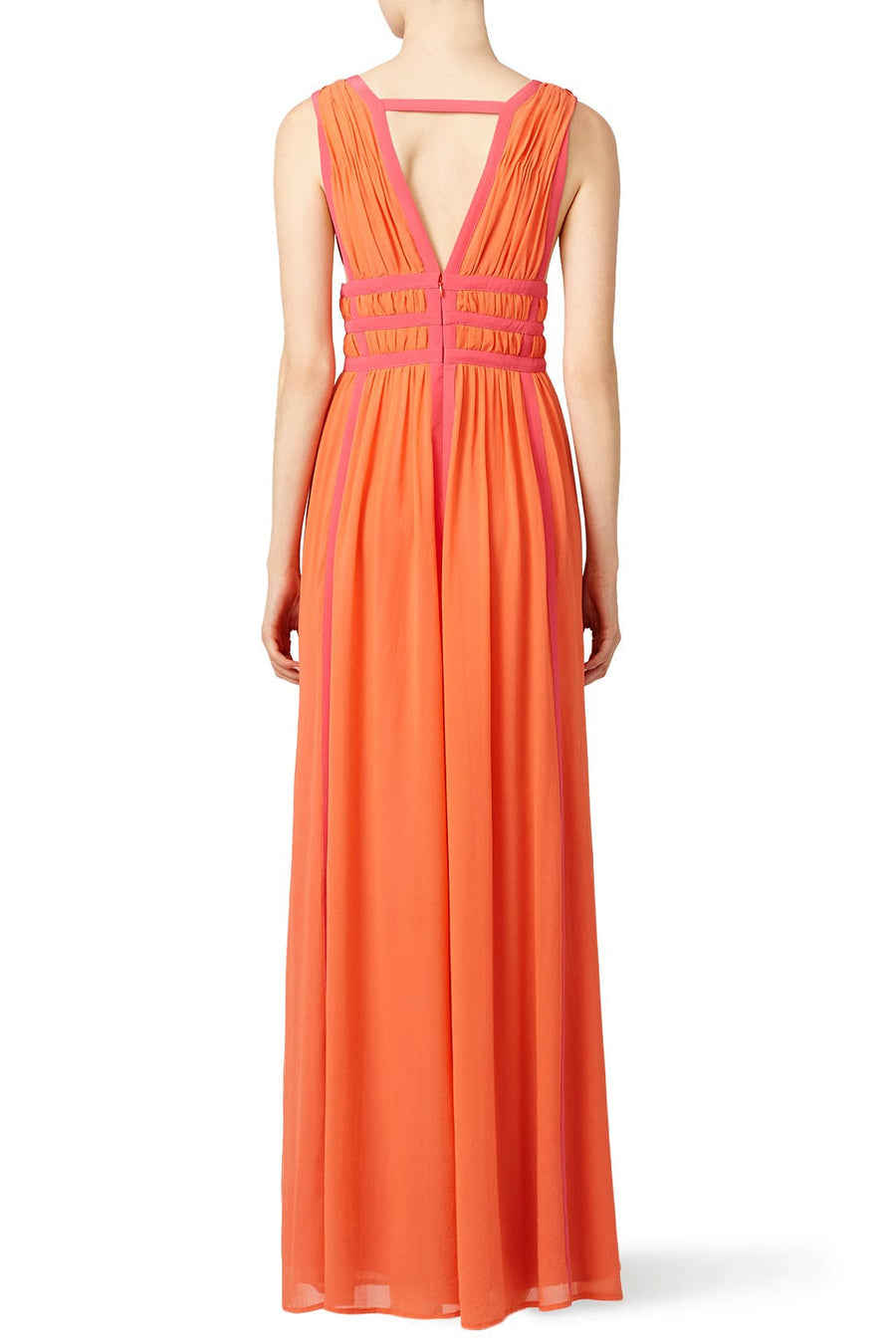 Sunset Pink Gladiator Gown