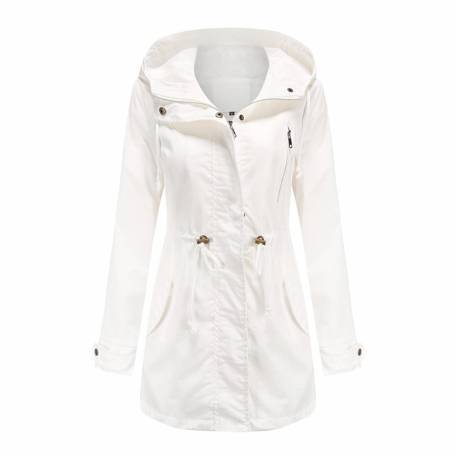 Amy Windproof Trench Coat