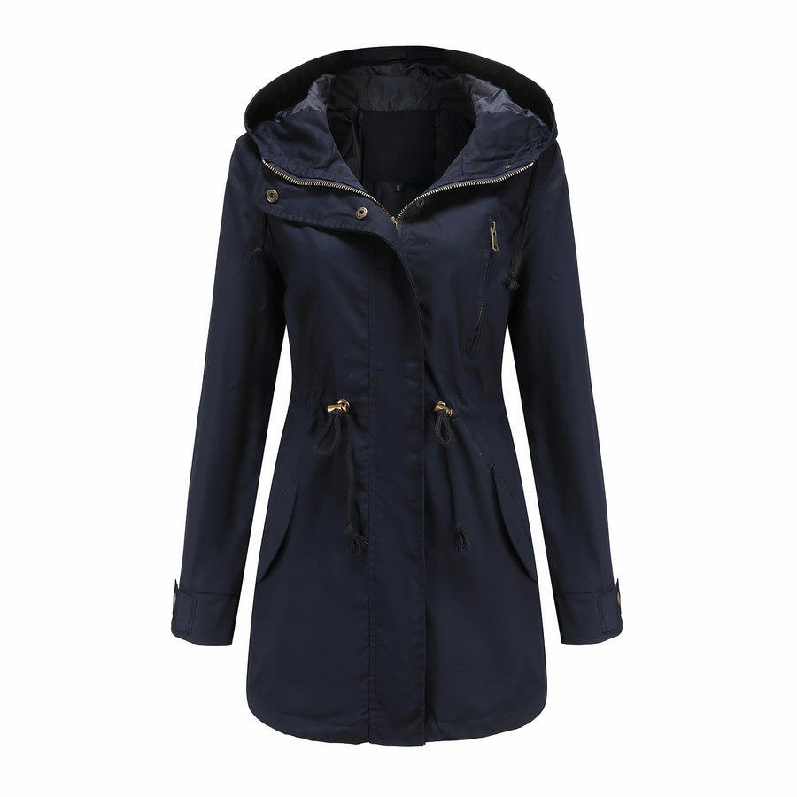 Amy Windproof Trench Coat