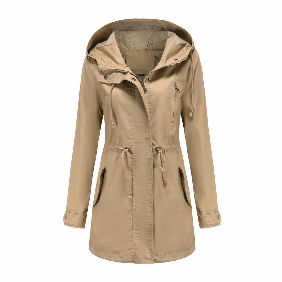 Amy Windproof Trench Coat
