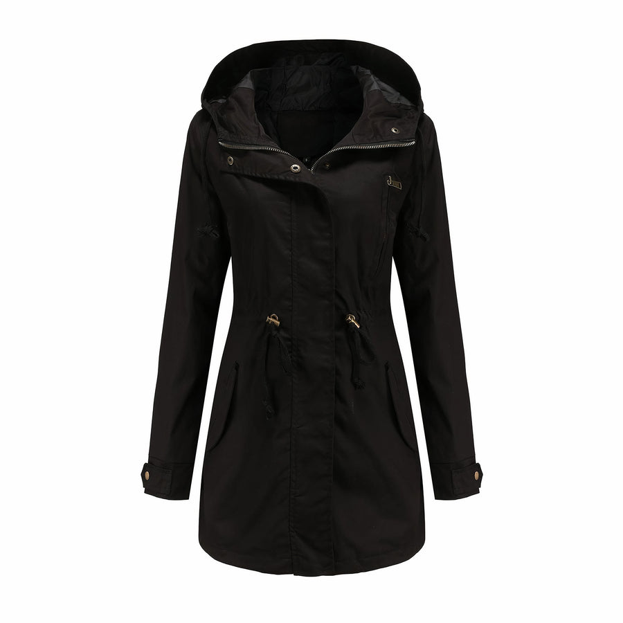 Amy Windproof Trench Coat