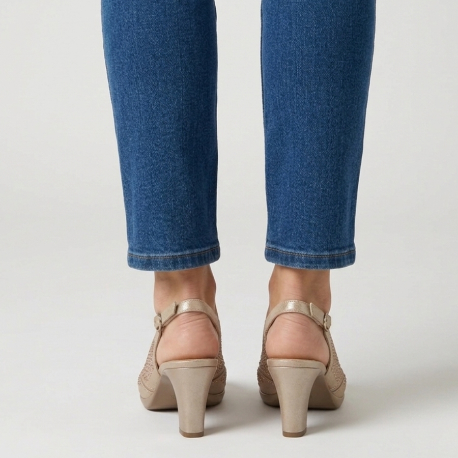 Helen – Cushioned Platform Sandals