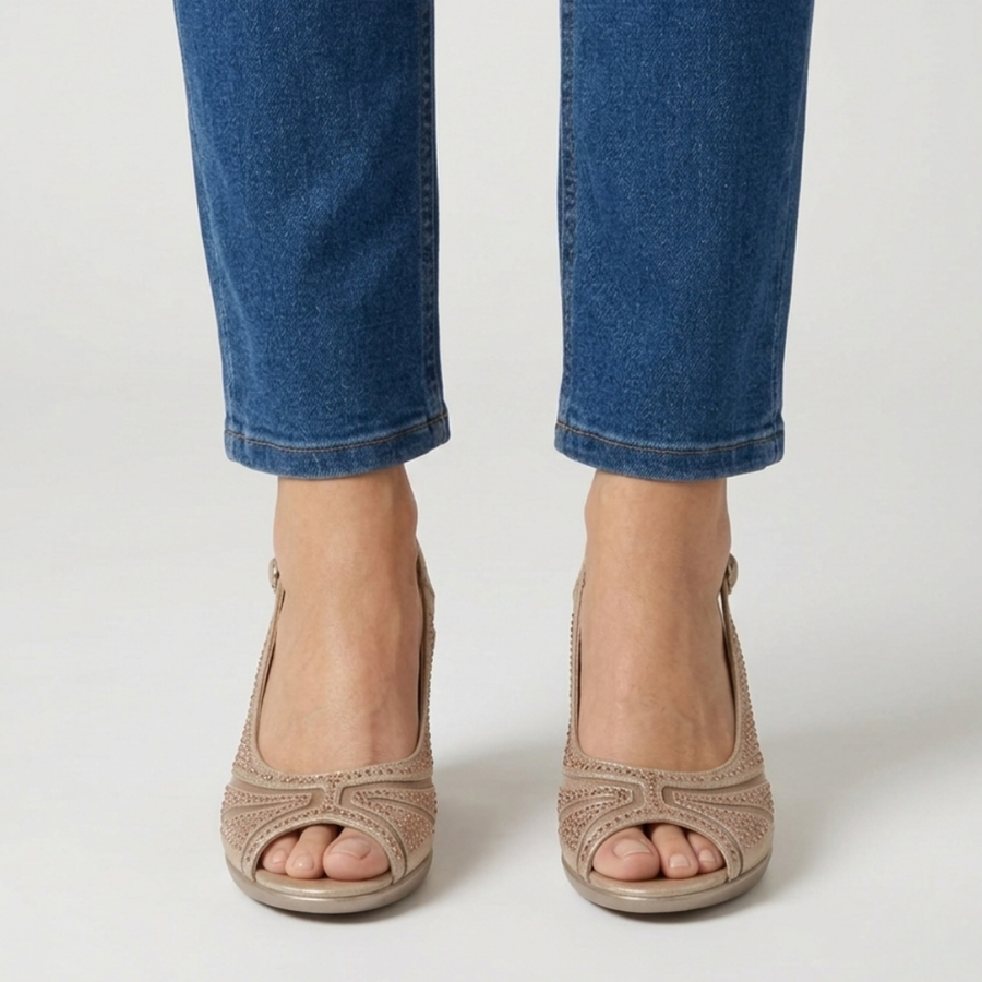 Helen – Cushioned Platform Sandals