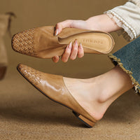 Jasmine - Elegant Leather Mules