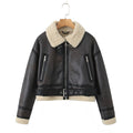 Althea Aviator Jacket with Thermal Lining
