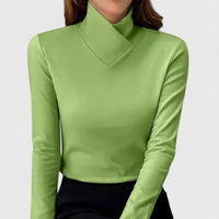 Yulienne | Elegant Turtleneck Green