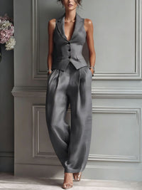 Selena - Elegant Flow Two Piece Set