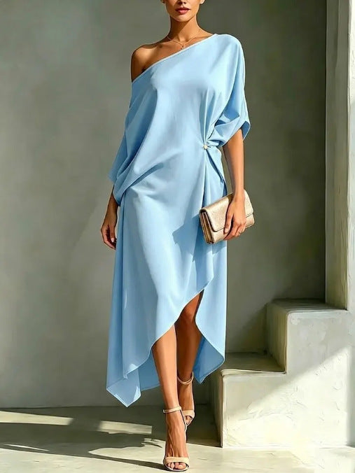 Reeva – Elegant Asymmetric Dress