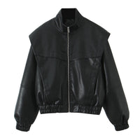 Zirella Cropped Straight-Cut Jacket