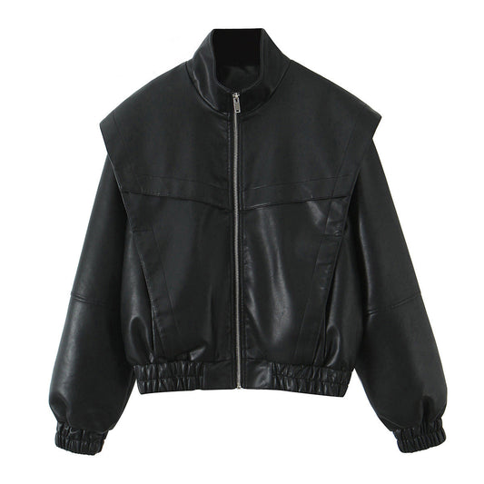 Zirella Cropped Straight-Cut Jacket