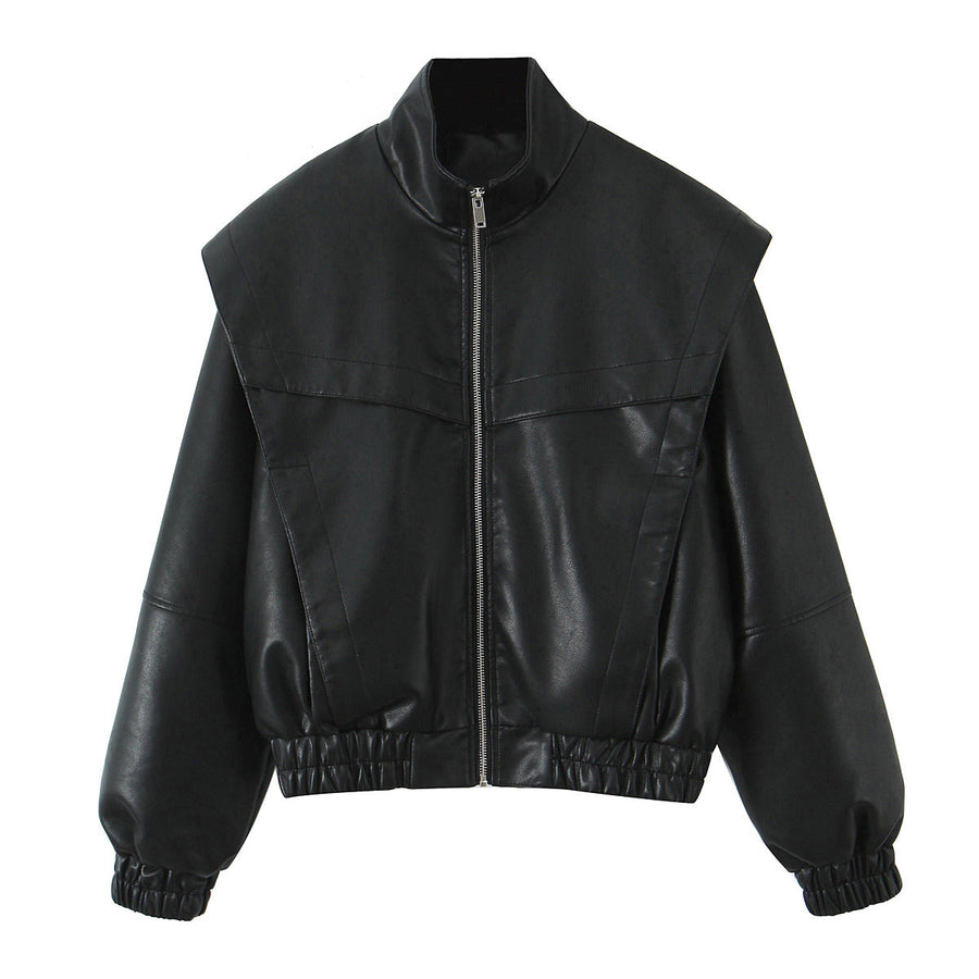 Zirella Cropped Straight-Cut Jacket