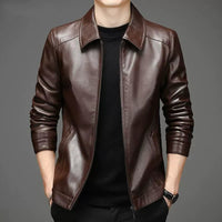 Bram - Casual Leather Jacket
