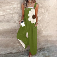 Isabella - Comfortable Printed Dungarees
