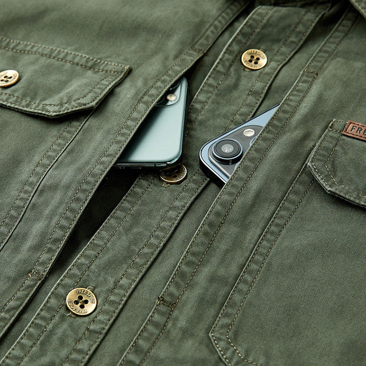 Amos - Heavyweight Cotton Overshirt