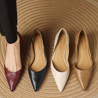 Nellie - Elegant Leather Heels