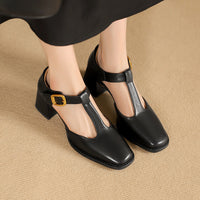 Ruby - Elegant Leather Pumps