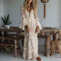 Lois - Vintage Mermaid Maxi Dress