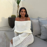 Adelheid Off-Shoulder Maxi Dress
