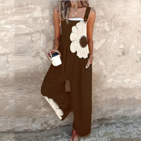 Isabella - Comfortable Printed Dungarees