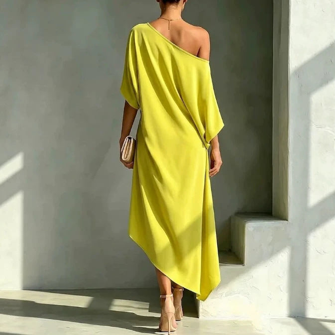 Reeva – Elegant Asymmetric Dress