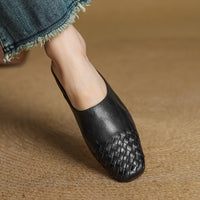 Jasmine - Elegant Leather Mules