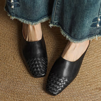 Jasmine - Elegant Leather Mules