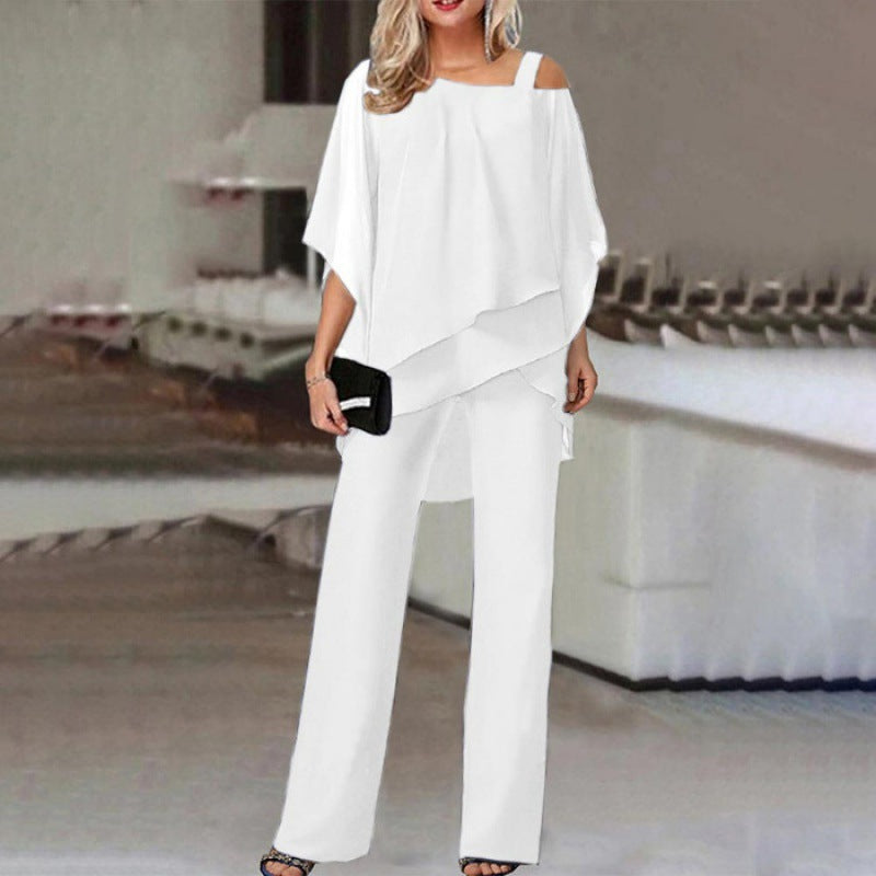 Everly Overlay Pant Set