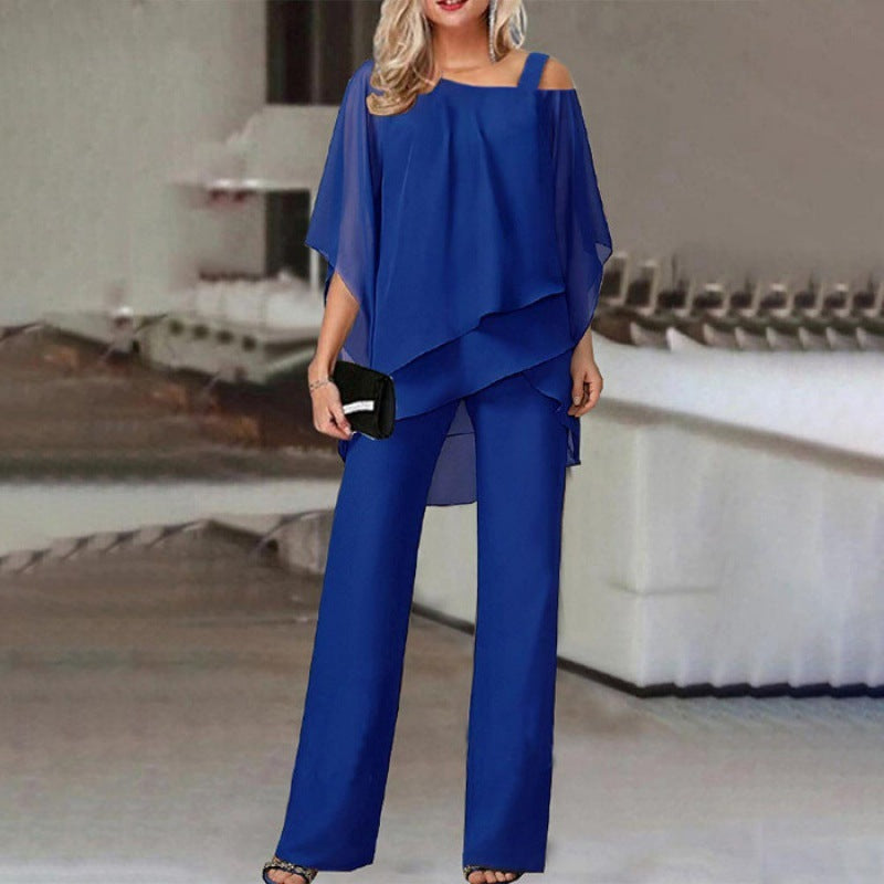 Everly Overlay Pant Set