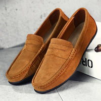 Otto - Suede Loafers with Cushioned Comfort