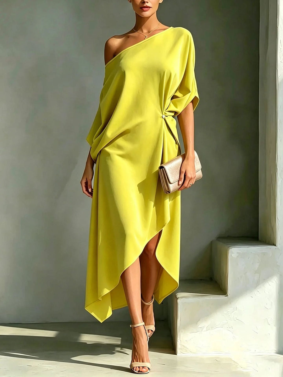 Reeva – Elegant Asymmetric Dress