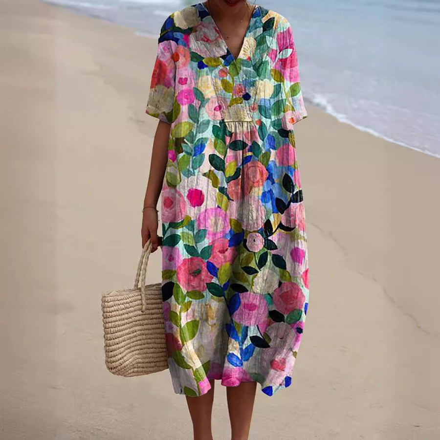 Hannah Floral Summer Dress