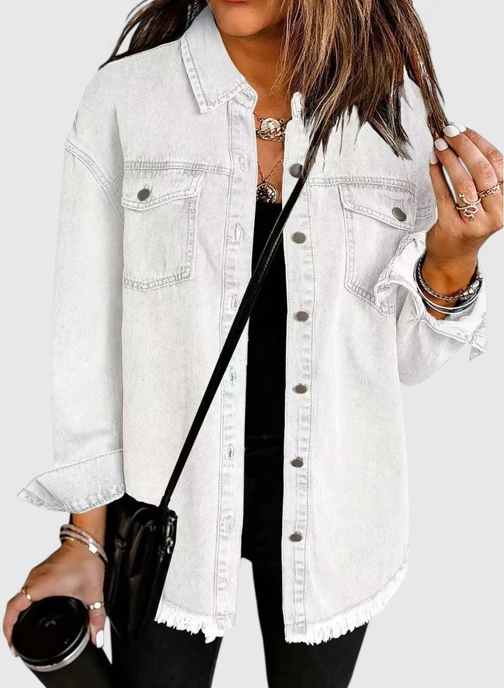 Novalyssa | Comfortable Jacket White