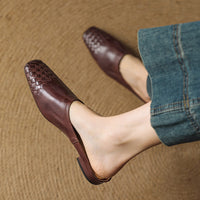 Jasmine - Elegant Leather Mules