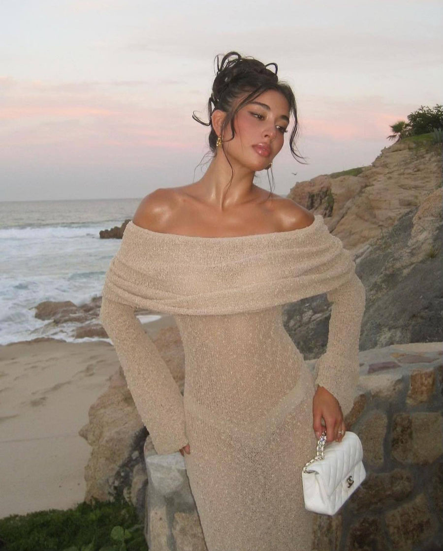Adelheid Off-Shoulder Maxi Dress