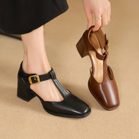 Ruby - Elegant Leather Pumps
