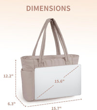 Dulcie - Quilted Large Capacity Tote Bag