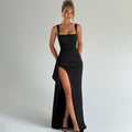 Hannah | Womens Formal Slip Maxi Dress with Open Back