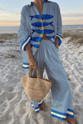 Pippa – Linen Shirt & Trousers Set
