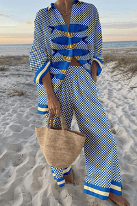 Pippa – Linen Shirt & Trousers Set