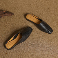 Jasmine - Elegant Leather Mules