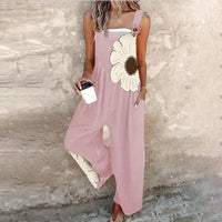 Isabella - Comfortable Printed Dungarees