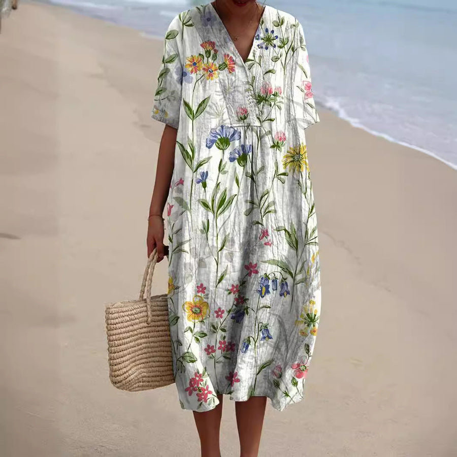 Hannah Floral Summer Dress