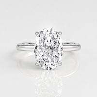 OVAL DIAMOND SOLITAIRE RING