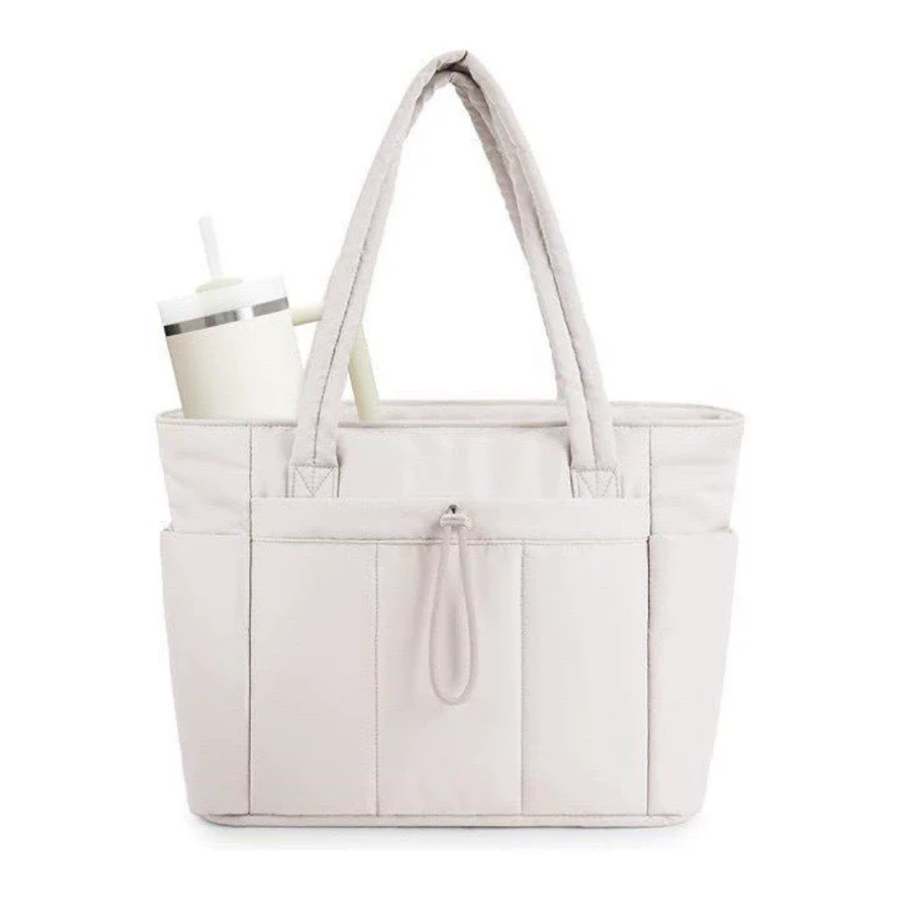Dulcie - Quilted Large Capacity Tote Bag