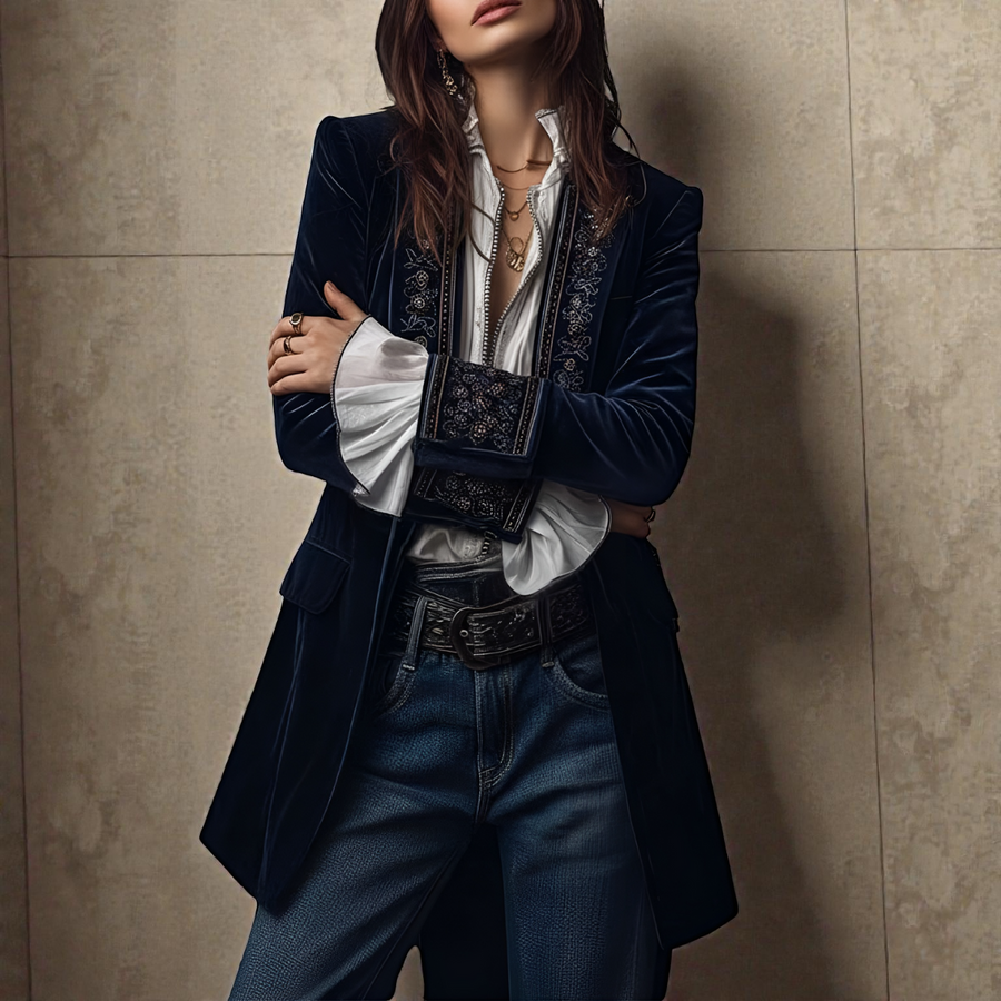 Matilda – Elegant Velvet Jacket