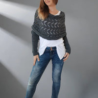 Alice – Lightweight stylish winter shawl