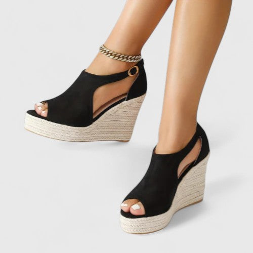 Tahliah | Orthopedic Heels Black