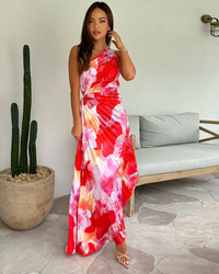 Danielle - Dress Vibrant Tropical Evening
