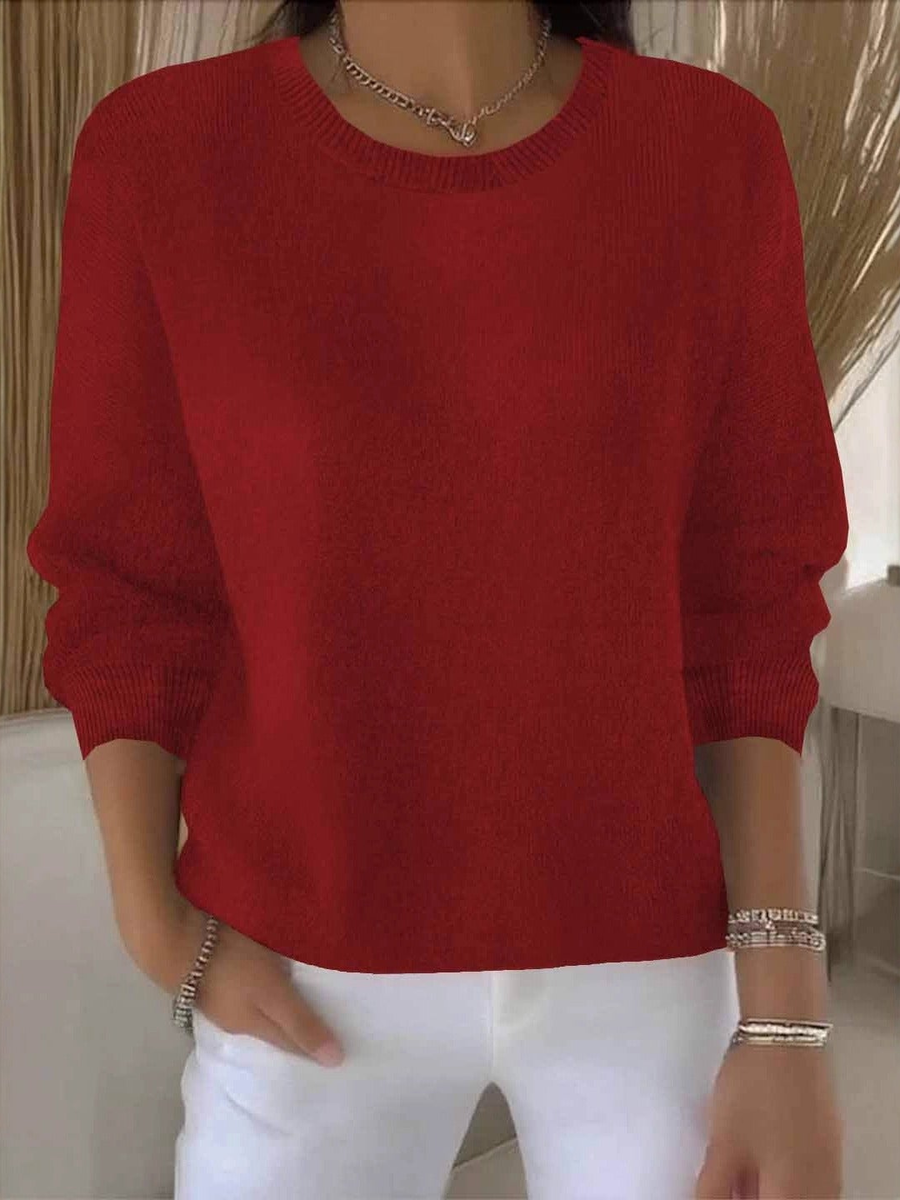 Lorie | Sophisticated Sweater Red