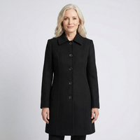 Maeve – Single-Breasted Winter Trench Coat